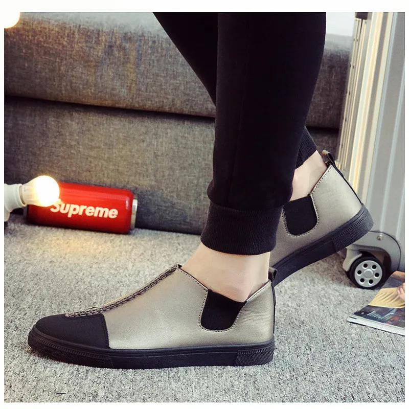 

Spring autumn Mens Shoes Casual sneakers Canvas shoes slip on shoes men flat shoes fashion loafers zapatos hombre 2018