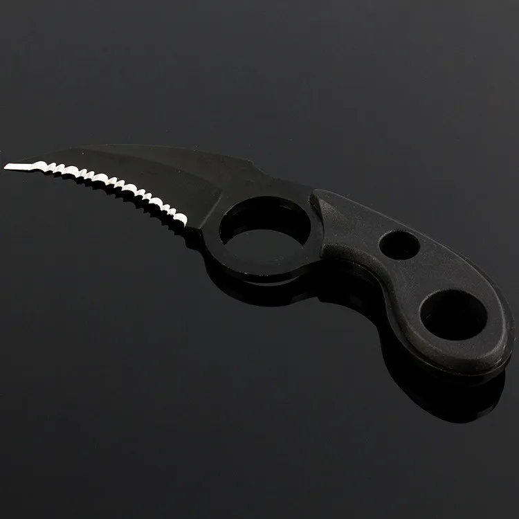 HS инструменты зубчатые карманные Боуи Karambit нож Открытый Кемпинг Медведь коготь с прохладной оболочкой режущий инструмент