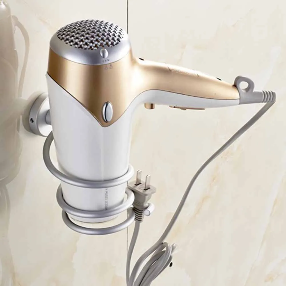 Настенный держатель для сушки волос из нержавеющей стали | Обустройство дома