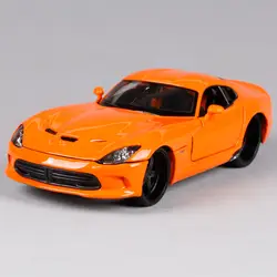 Maisto 1:24 2013 сто viper gts orange автомобилей литья под давлением модели Роскошные игрушки модель автомобиля для детей сбора motorcar литья под давлением