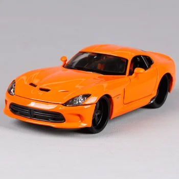 

Maisto 1:24 2013 srt viper gts orange car diecast model luxury toy car model for kids collecting motorcar diecast 31363