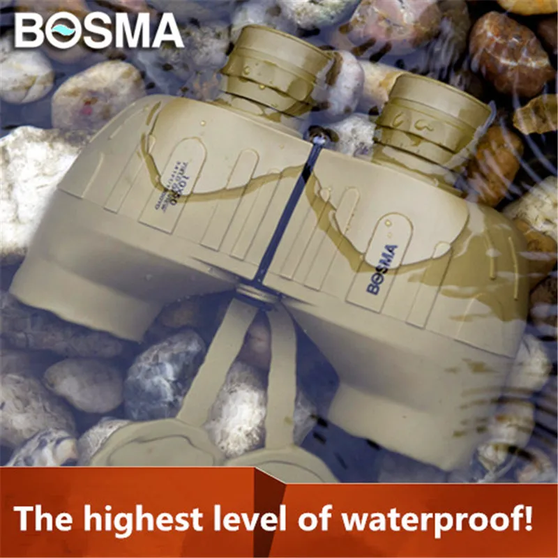 

BOSMA Brand Military HD 10X50 Binoculars Professional Hunting Telescope Zoom Night Vision Infrared Eyepiece High quality