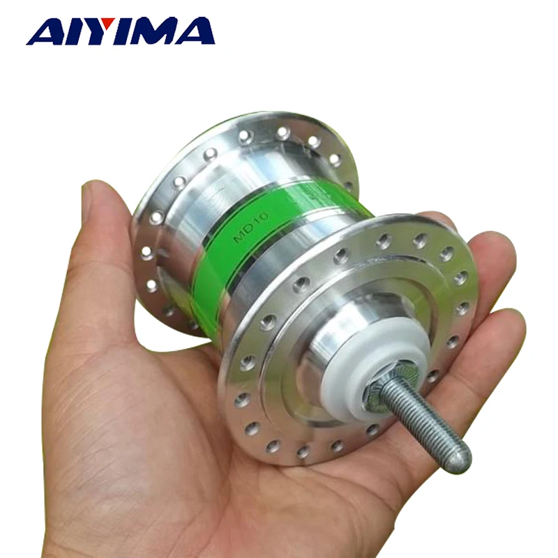 Aiyima Motor generador bicicleta compartida V 5 V regulador 6 V 2,4 W DC generador bicicleta flor tambor generador