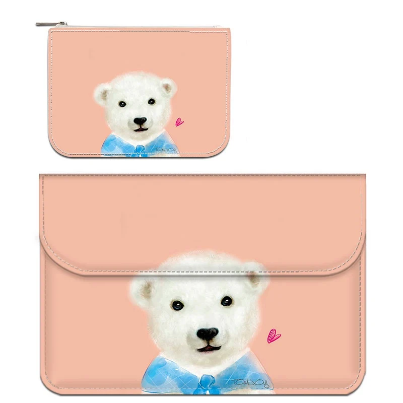 Kawaii милая сумка для ноутбука, герои мультфильмов, внутренняя сумка для ноутбука, чехол для Macbook Air/Pro Xiaomi для acer lenovo, Студенческая сумка - Цвет: 009