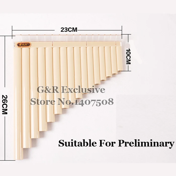 Профессиональный pipe перкуссионный Pan De Flute музыкальный инструмент 16 трубок элемент традиционный ручной работы Xiao C Flauta концертная группа