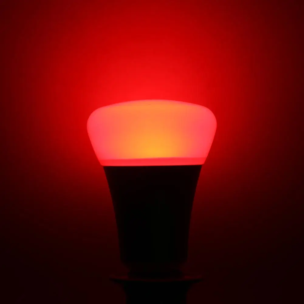Новая золотая светодиодная RGB лампа E27 10 Вт цветные меняющиеся светодиодные лампы