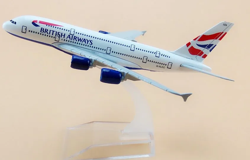 20 см модель самолета Boeing 787 British Airways aircraft сплав для детей игрушки Рождественский