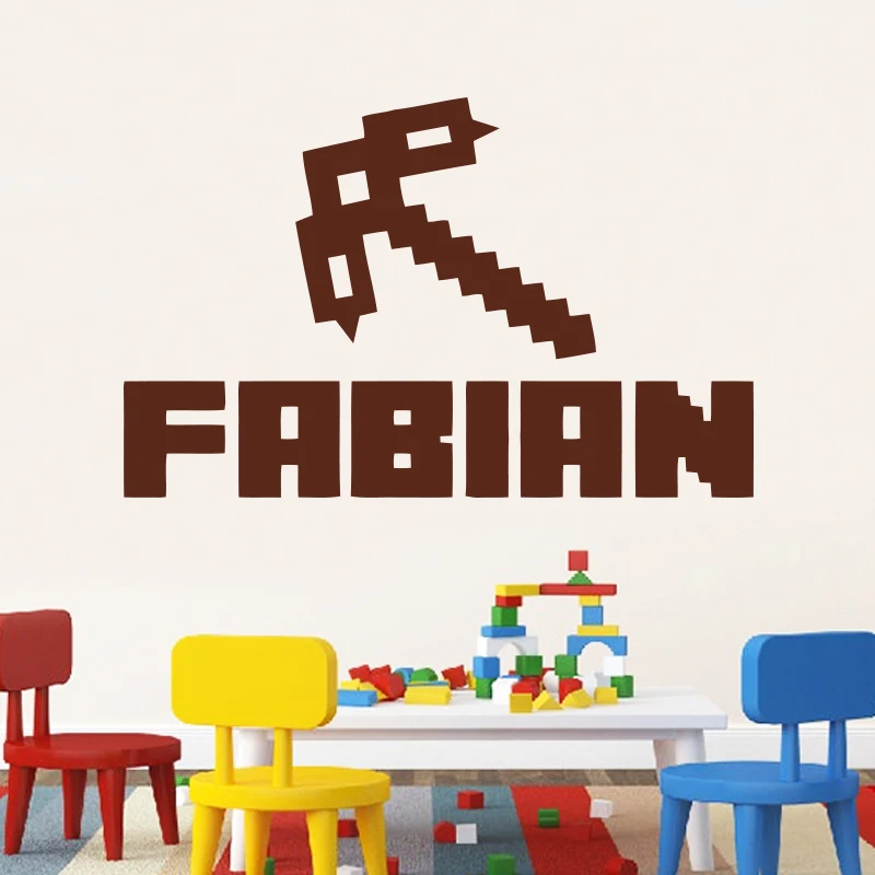 

New design art home decoration cheap vinyl minecraft arrows wall sticker removable fashion game decal in bedroom and shop