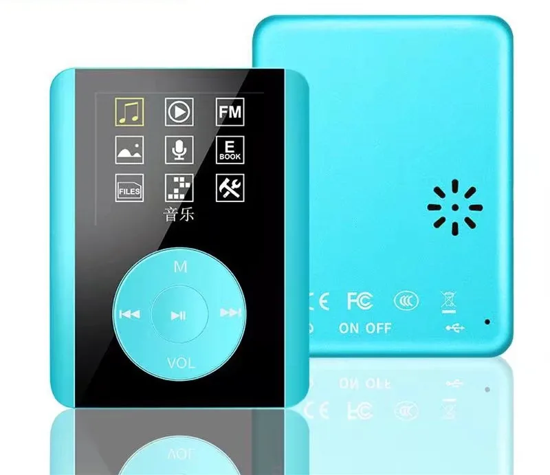 Мини HIFI Спортивный MP3 музыкальный плеер Scrub материал JS 12 Электронная книга FM радио