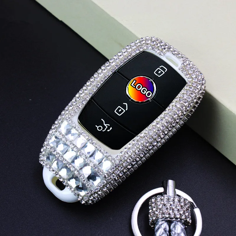 Роскошное бриллиантовое украшение Футляр для ключей кольцо для Mercedes Benz E Class W213 E200 E260 E300 E320 аксессуары для автостайлинга