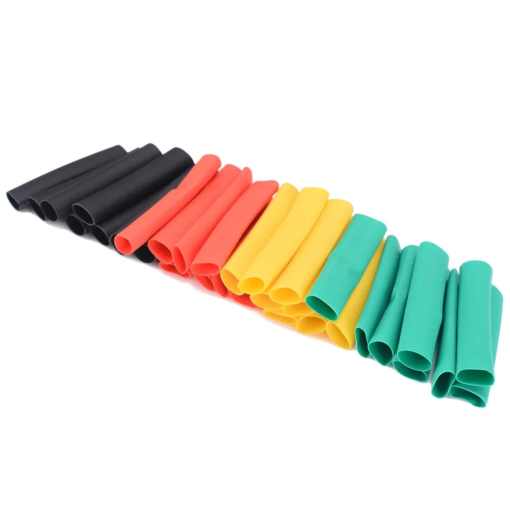 

Mayitr 328pcs New Heat Shrink Tubing Set Polyolefin 2:1 Electrical Wrap Wire Cable Sleeving Kit