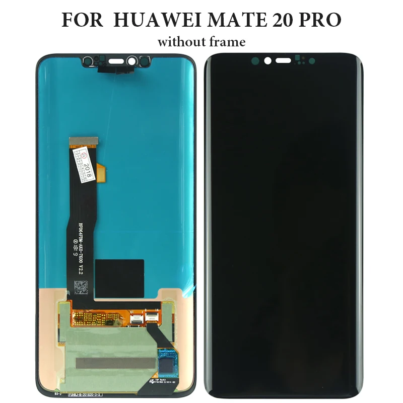 1 шт., сменный ЖК-дисплей для HUAWEI MATE 20/20 lite/20 pro/20X, сенсорный экран, дигитайзер, без битых пикселей, тест