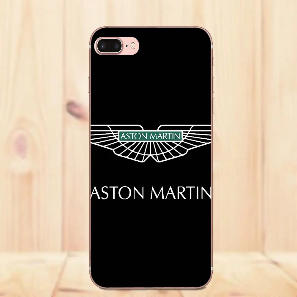 Автомобиль Aston Martin Логотип для Apple iPhone 4 4s 5 5C 5S SE 6 6 S 7 8 Plus X XS Max XR пара Специальное предложение Роскошный Вертикальный чехол