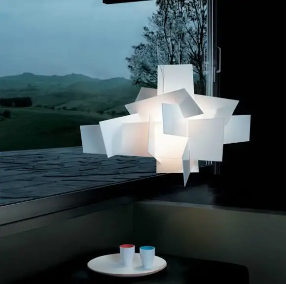 D65cm 95cm Modern Foscarini Big Bang Stacking Creative Modern Chandelier Lighting Art Pandant Lamp Ceiling E27
