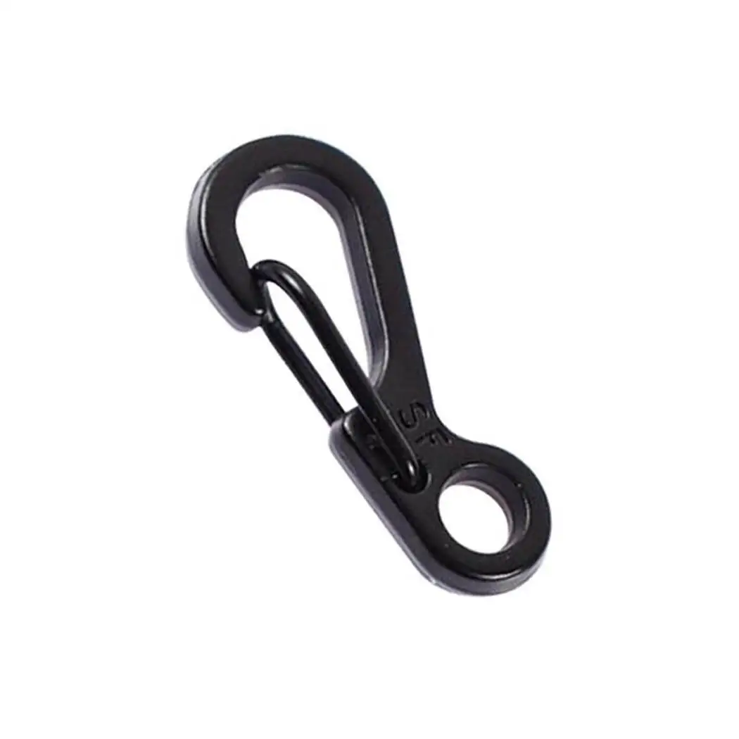 

Simple Classic Mini Spring Hanging-buckle Keychain Keyring EDC Equipment