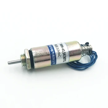 

13X30TL Push-pull type tubular Solenoid valve electromagnet DC 12V 24V Stroke 5mm