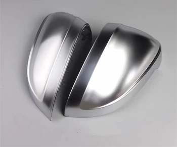 

1 Pair of Car Auto Rearview Mirror Shell Cover Protection Cap Matte Chrome for Audi B9 A4 A5 S4 Rearview Wing Mirror Cap New