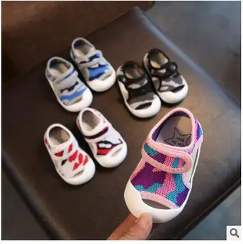 

Free shipping Baby shoes 2019 summer Baby First walk Children's Baby leather shoes Children's Non-slip soft bottom 0-1-2 old 7