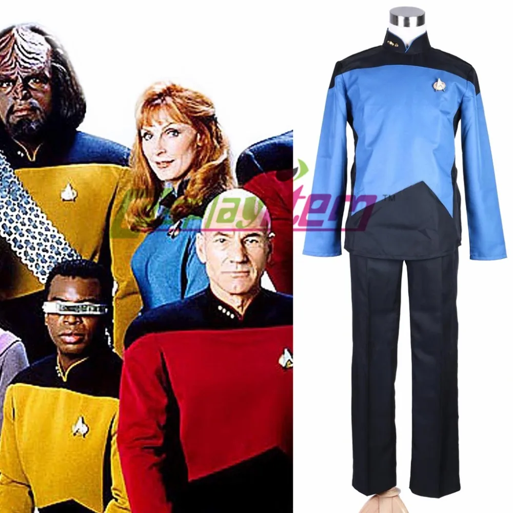 star trek tng uniforms by season