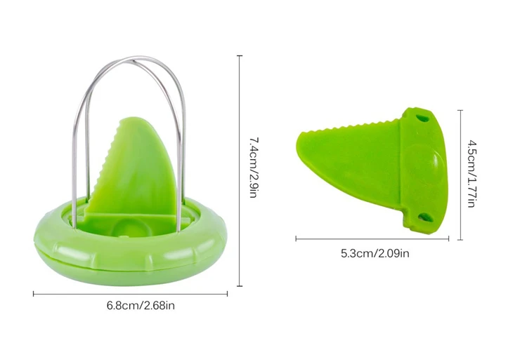 TPUSNOK 2 в 1 инструмент для чистки киви нержавеющая сталь инструмент для чистки киви слайсер резак BPA бесплатно Kiwi Corer кухонная утварь для фруктов TPA49