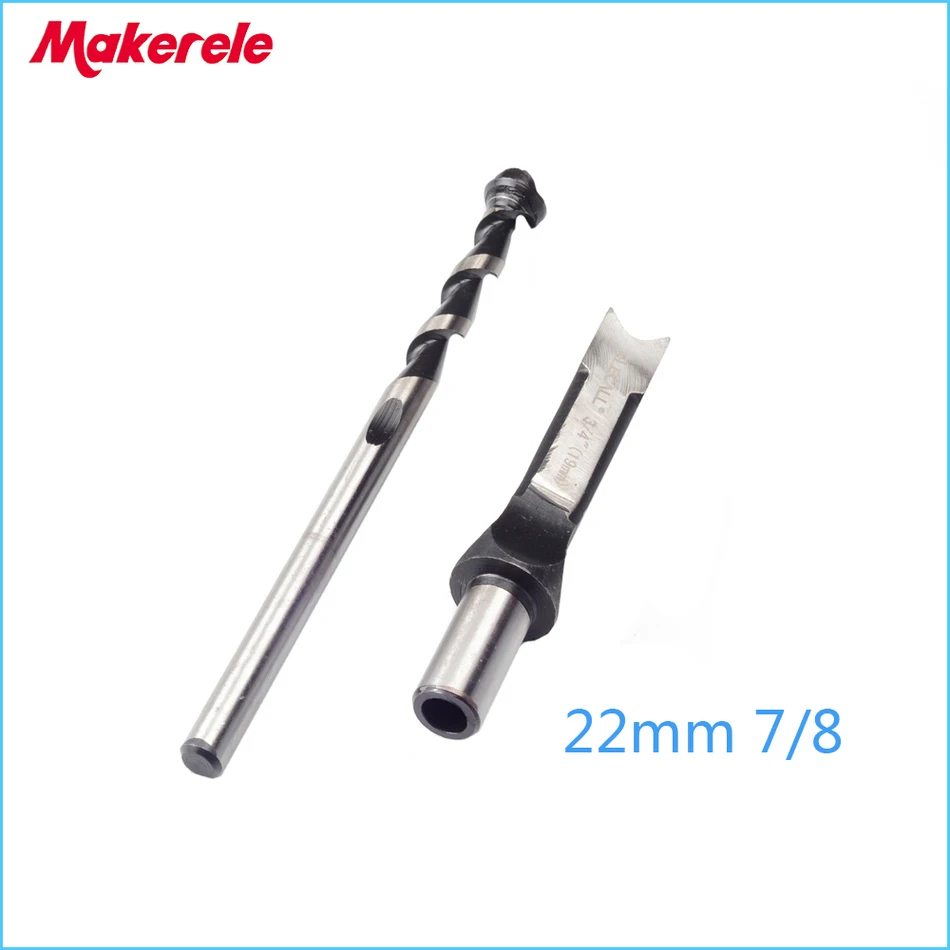 22mm 7/8 High Quality Woodworking drill bit wood tools Square Hole Bits