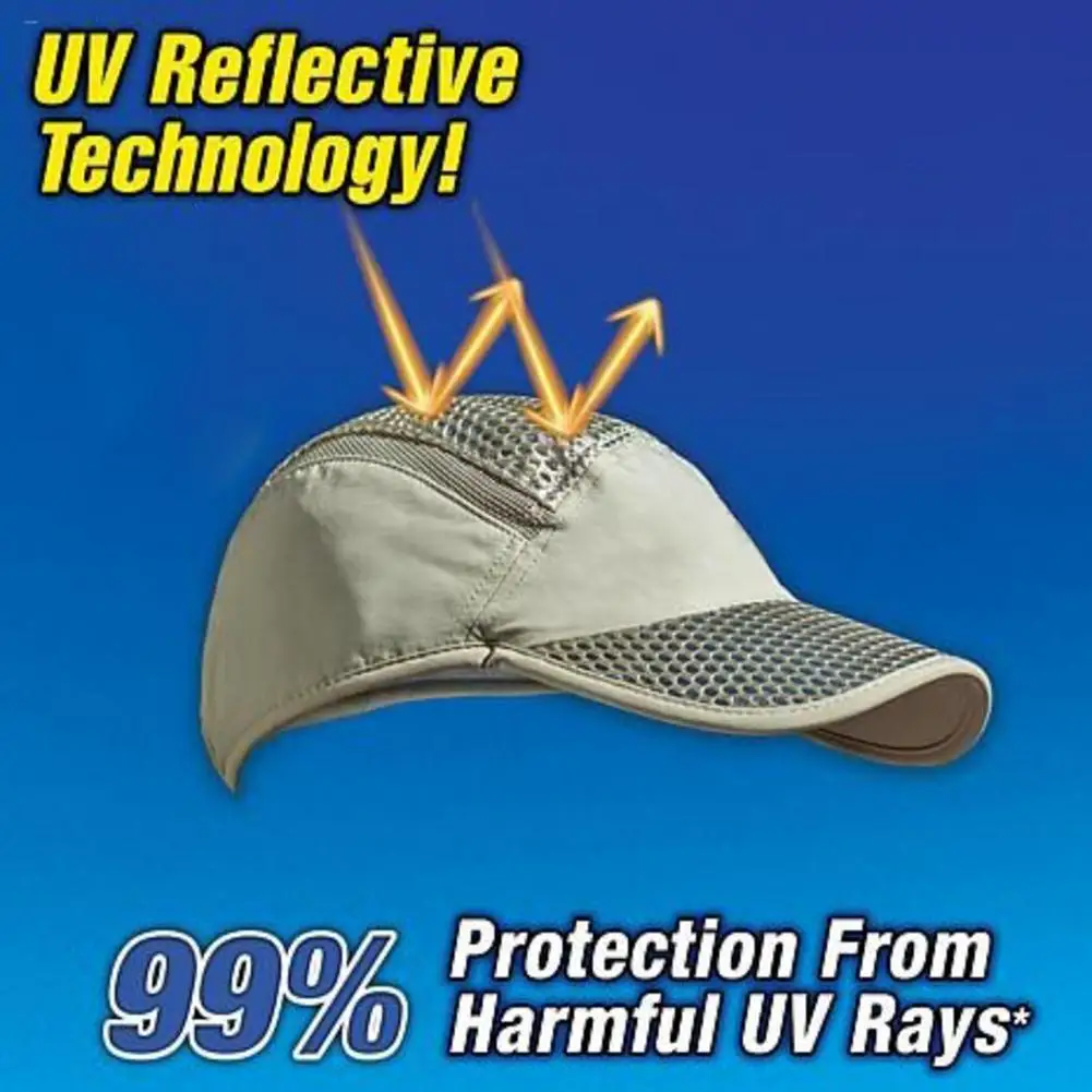 

Hot Selling Cooling Ice Cap Sunscreen Hydro Cooling Bucket Hat Arctic Hat With UV Protection Keeps You Cool Protected
