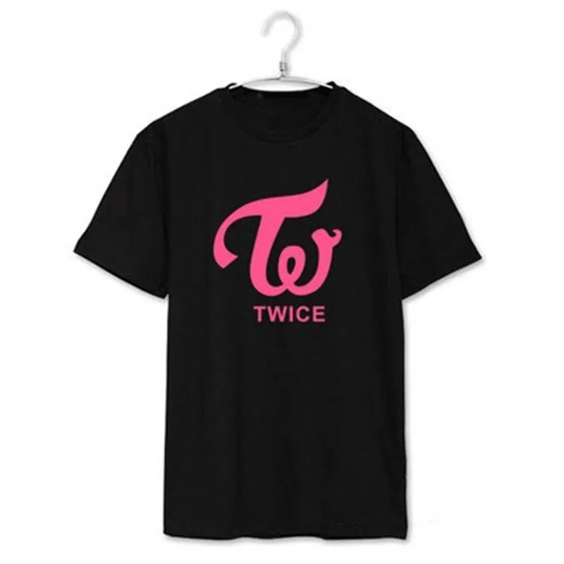 KPOP TWICE CHEER UP MOMO SANA альбом Mina, рубашки, K-POP,, повседневная хлопковая футболка, футболка с коротким рукавом, топы, футболка, DX265 - Цвет: Twice 1