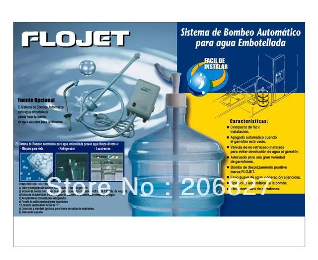 flojet bottled water system