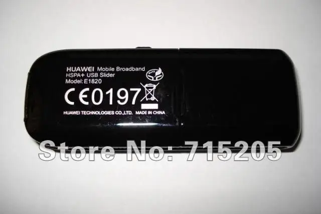 Осуществляем доставку компаниями HK Post huawei E1820 3g USB Беспроводной модем 21,6 м Поддержка CE и внешняя антенна