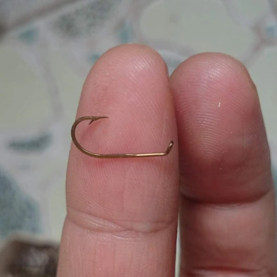 100PCS/1box Viking Hooks fishing tackle Size 12# Fly Fishing carp Fly