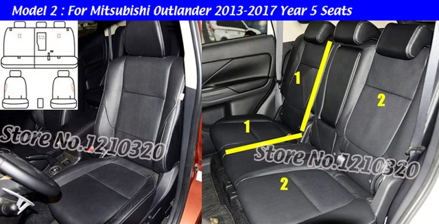 2016 mitsubishi outlander seat covers deals