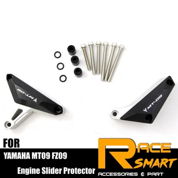 

MT09 Engine Crash Pad Protector For YAMAHA FZ9 2013 2014 2015 2016 2017 CNC Motorcycle Parts Sides Falling Protect FZ 09