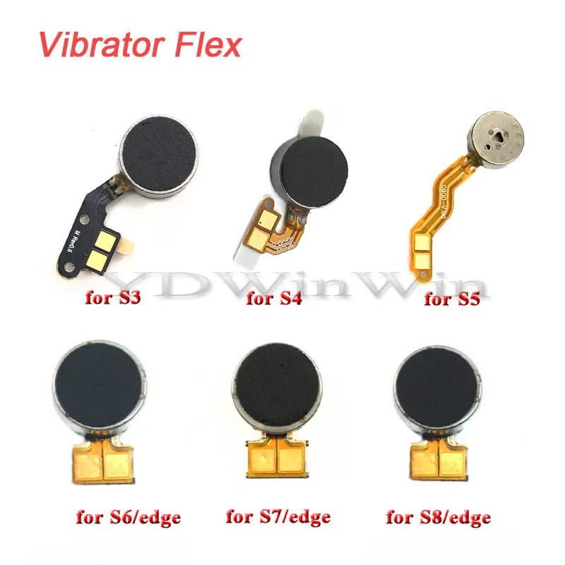 

1pcs Vibrator Motor Flex For Samsung Galaxy S3 i9300 S4 i9500 S5 S6 G920 S7 Edge G930 G935 S8 Plus Vibration Buzzer Flex Replace