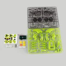 4 в 1 DIY электронные строительные блоки для самостоятельной сборки образования трансформируемый мальчик подарок головоломки игрушки