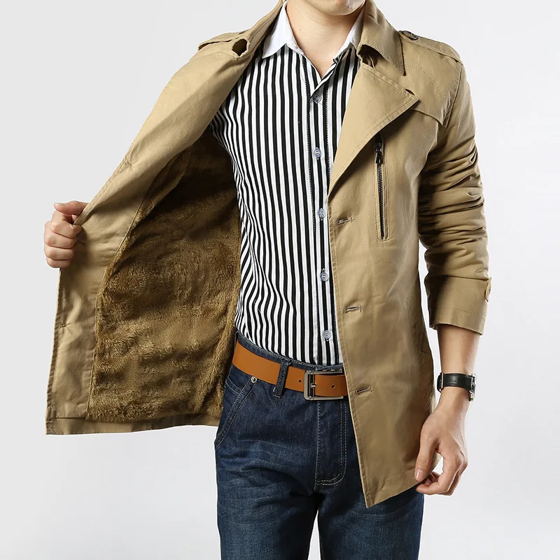 M 5xl!!! Mens Autumn Jacket Men's Fashion High end Temperament Big Size