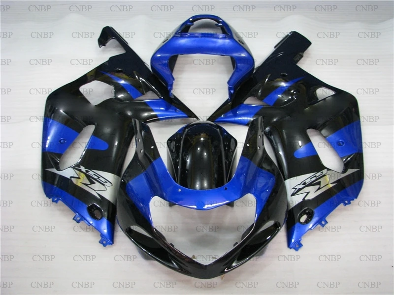 

GSXR600 GSXR750 GSXR1000 2002 Fairing GSXR 600 750 1000 2000 - 2003 K12 Blue Black 2001 Bodywork