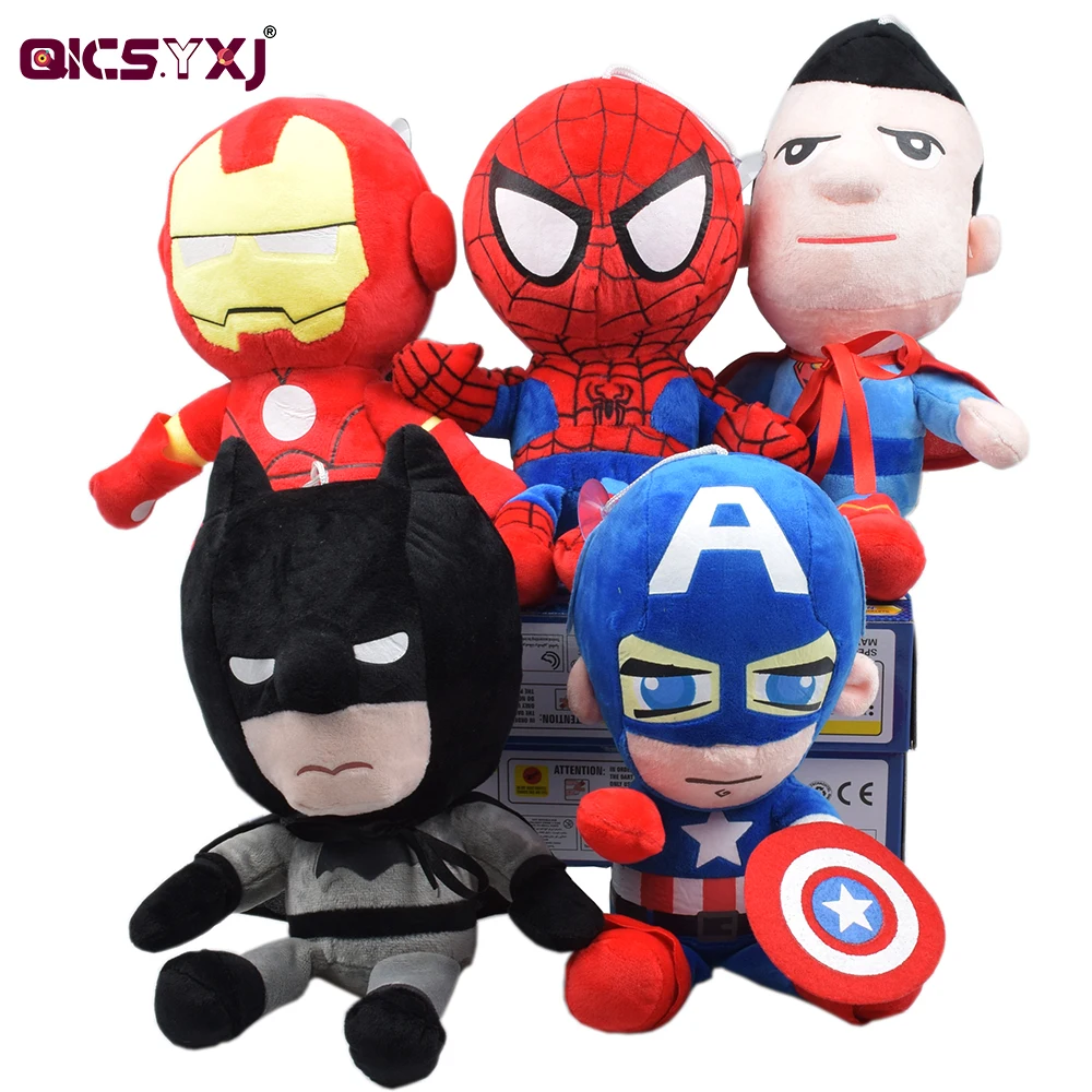 Birthday Gift Superhero Stuffed Toys 8 Inch Anime Batman Superman