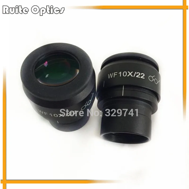 

10x Zoom Stereo Microscope Plan High Eyepoint Eyepiece Wide Fidle Eyepiece with Adjustable Field of View Green Film