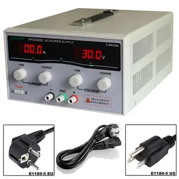 

KPS3060D High Precision High Power Adjustable LED Display Switching DC Power Supply 220V 0-30V/0-60A For Laboratory and Teaching