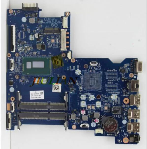 

816435-001 For HP 250 G4 Laptop Motherboard with i3 4005U LA-C710P 816435-501 Working Tested Motherboard