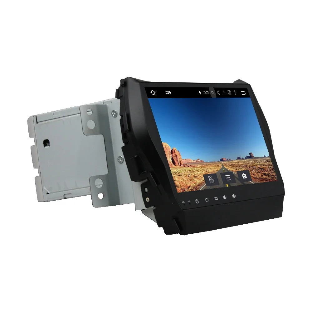 Perfect Android 8.1 Quad Core 9" Car Radio dvd GPS Multimedia Head Unit for IX45 Santa Fe Hyundai 2013-2016 Bluetooth WIFI Mirror-link 1