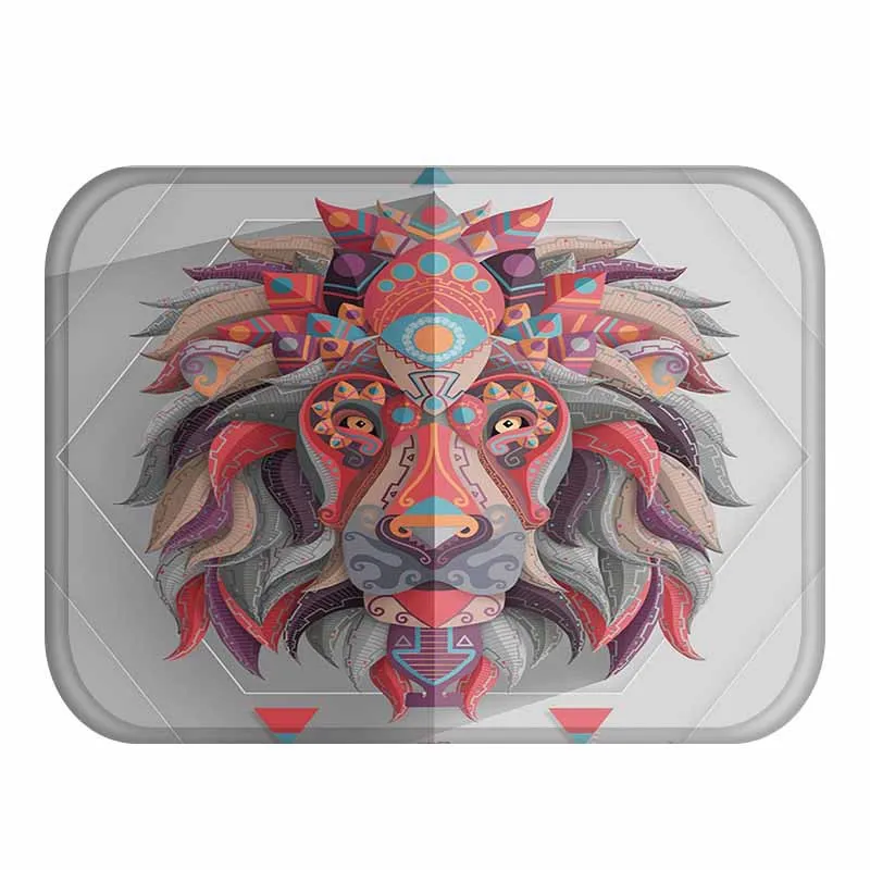 New Cartoon Style Lovely Animal Home Non Slip Door Outdoor Rug For Kitchen Bathroom Carpet Floor Mats For Living Rooms Rugtas