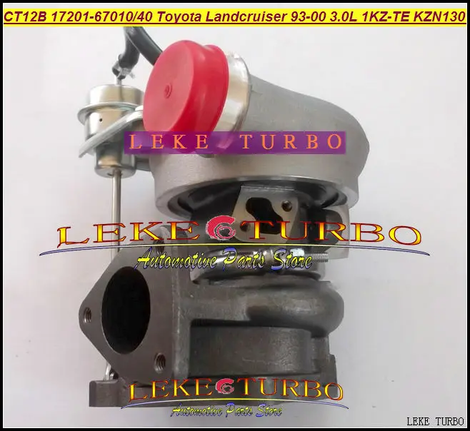 CT12B 17201-67010 17201 67010 Turbo турбонагнетатель для тoyota LANDCRUISER LAND CRUISER 1993-1KZ-TE HI-LUX KZN130 4runner 3.0L