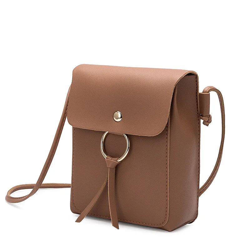 

Fashion Women Hobo Leather Shoulder Bag Messenger Purse Satchel Tote handbag 2018 Summer New Style Korean-Style One-Shoulder Cro