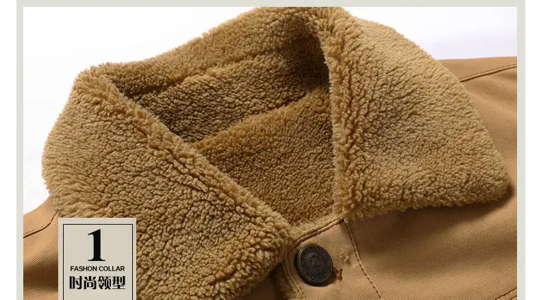 5XL MuLS 2019 Winter Sherpa Trucker Jacket Men Autumn Bomber Jacket Coat Fleece Spring Mens Male Plus Size Outwear Drop-Shipping 2