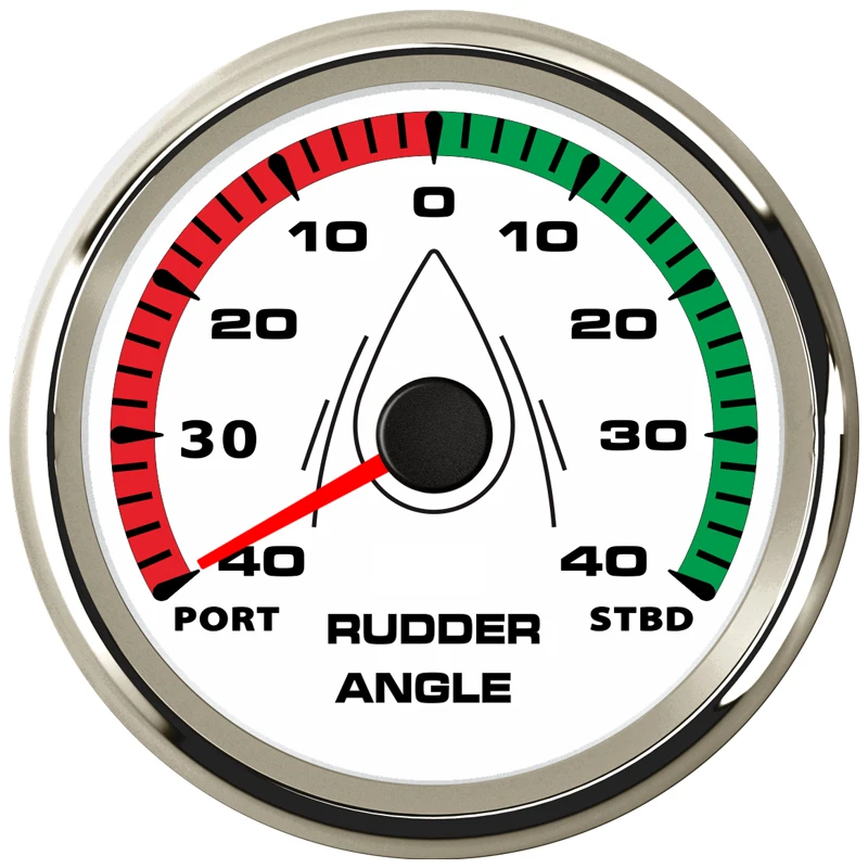 85 мм руль угол индикатор манометр 190-0 Ом fit Морская Лодка 9-В 32 В с подсветкой PORT-STBD