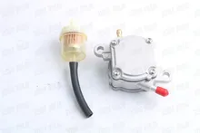 Vacuum Fuel Pump Vallve Petcock Switch Outlet for 4 Stroke GY6 50 150cc Scooter Moped ATV