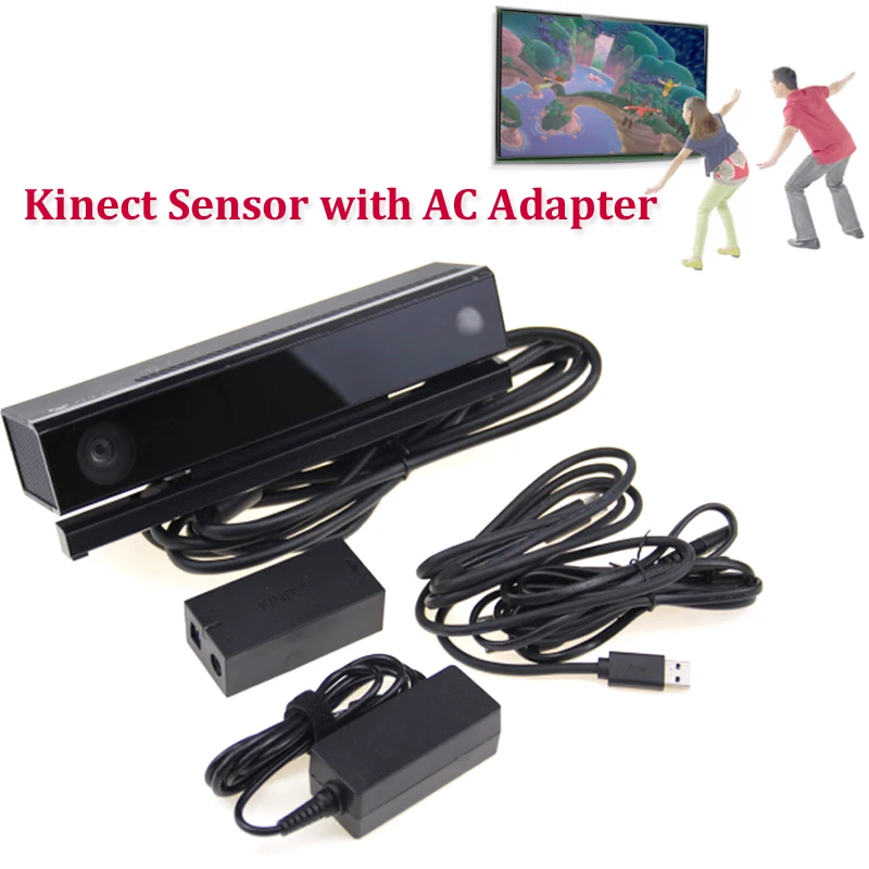 Новый Датчик kinect для Xbox One S с USB адаптером Kinect 2 0 3 Slim Windows ПК адаптер + ТВ