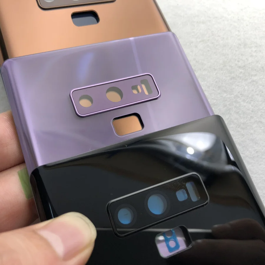 Чехол для задней аккумуляторной батареи note9 Samsung Galaxy Note 9 N960 N960F N9600 клей + стекло