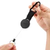 1pcs Retractable Pull Key Ring Chain Belt Clip with Carabiner Reel Card Badge Holder Recoil Extends To 60cm ► Photo 2/6